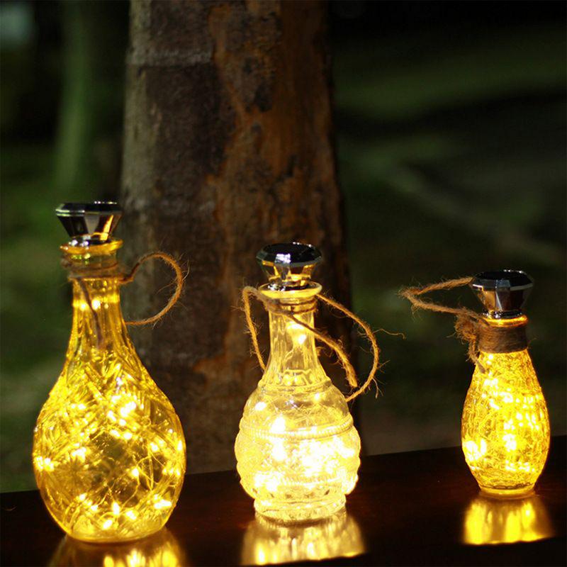 Decor Lighting Cork - Lampu untuk Botol 6X Lampu Gabus
