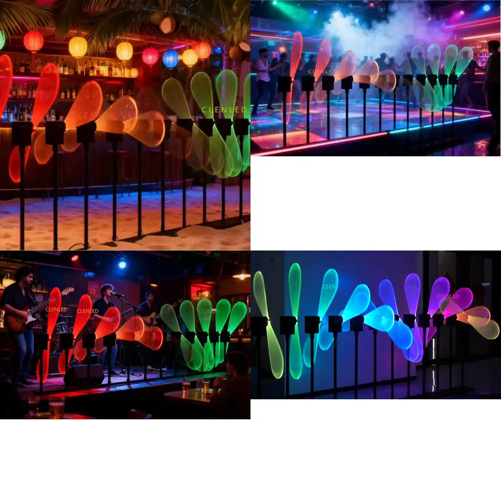 Decor Lighting Fans - Lampu Pixel LED RGB 24V Rotasi