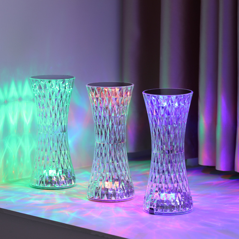 Lighting Table Decor - Lampu Meja Kristal Natal Dekorasi Akrilik