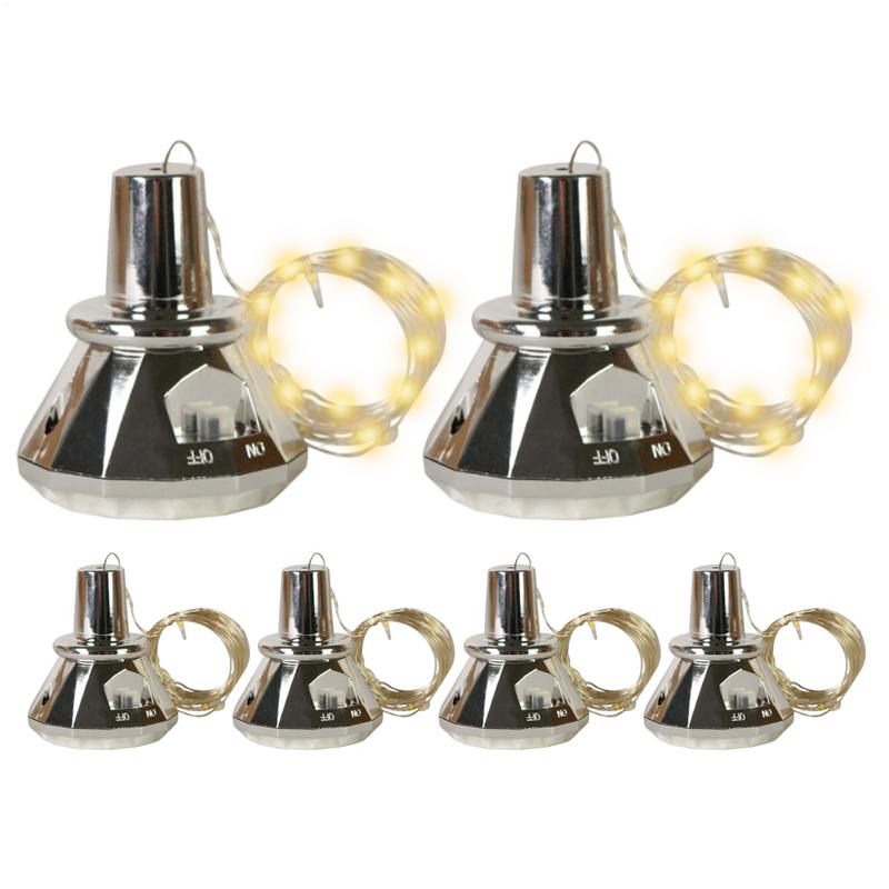 Decor Lighting Cork - Lampu Botol Anggur dengan Gabus 6X