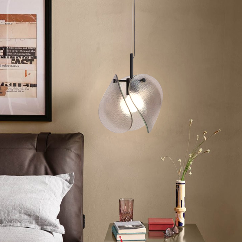 Lighting Metal Wall Decor - Lampu Gantung LED Kaca Kreatif Retro