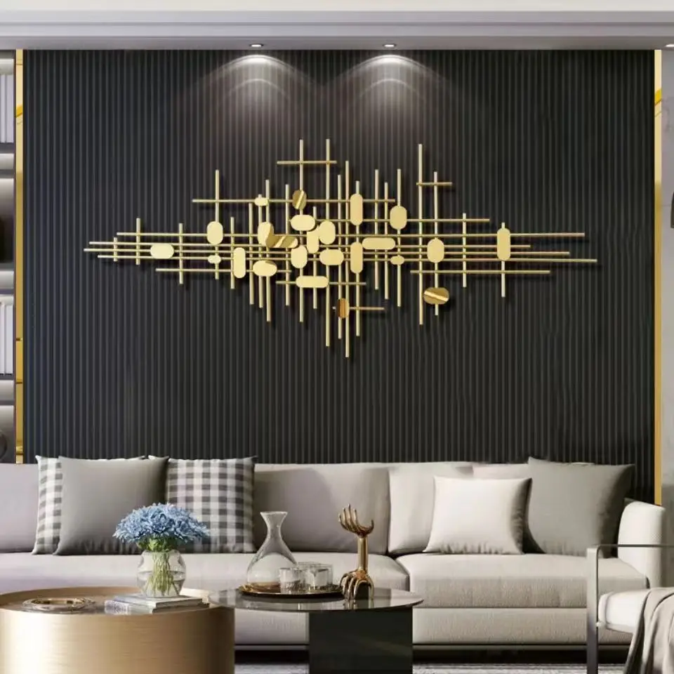 Lighting Metal Wall Decor - Nordic Cahaya Mewah Dinding Dekorasi Ruang