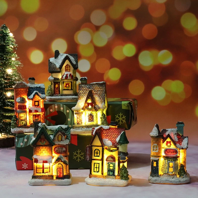 Decor Lighting The Parade - Lampu dekorasi rumah Natal, lampu malam