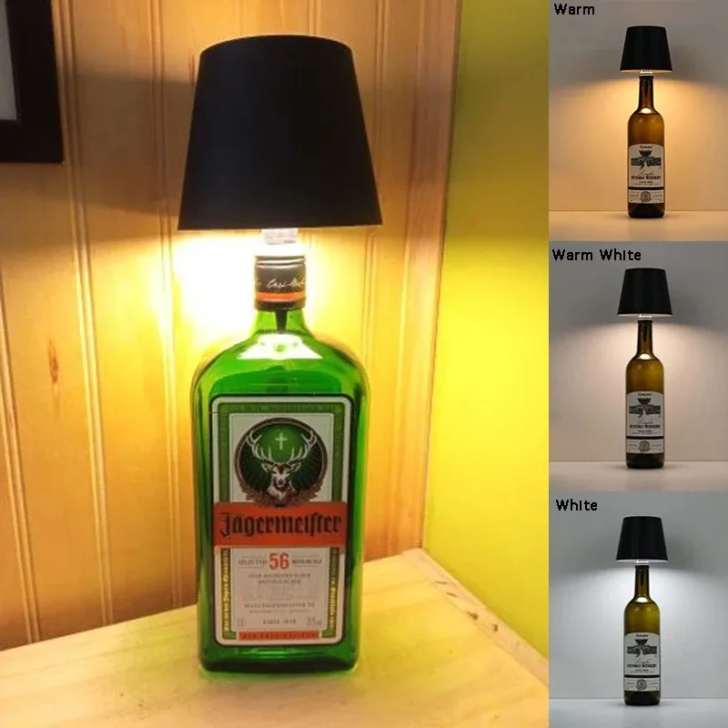 Decor Lighting The Parade - Lampu LED botol anggur, lampu meja