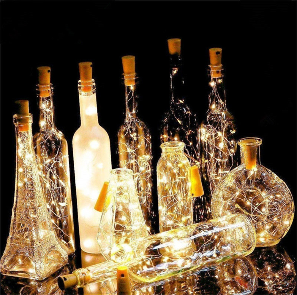 Decor Lighting Cork - Bar LED Botol Anggur Gabus 2M