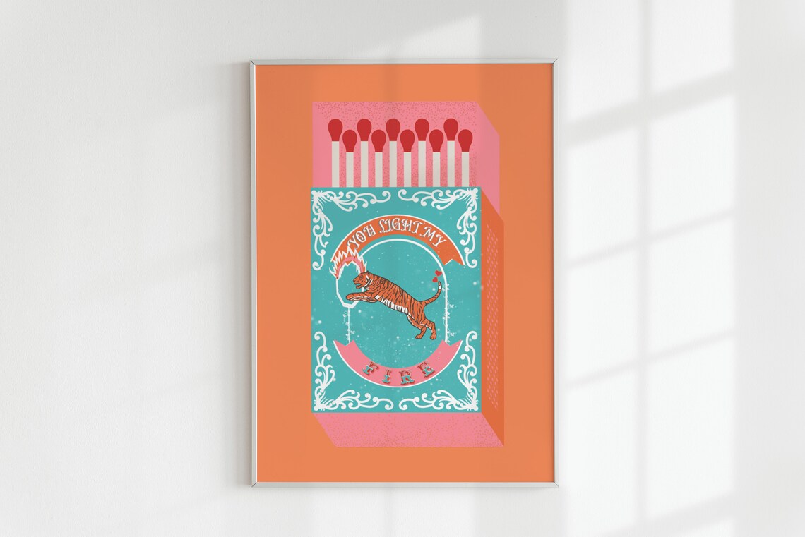 You Light My Fire Orange Kotak - Lighting Decor Ideas ulasan dan harga