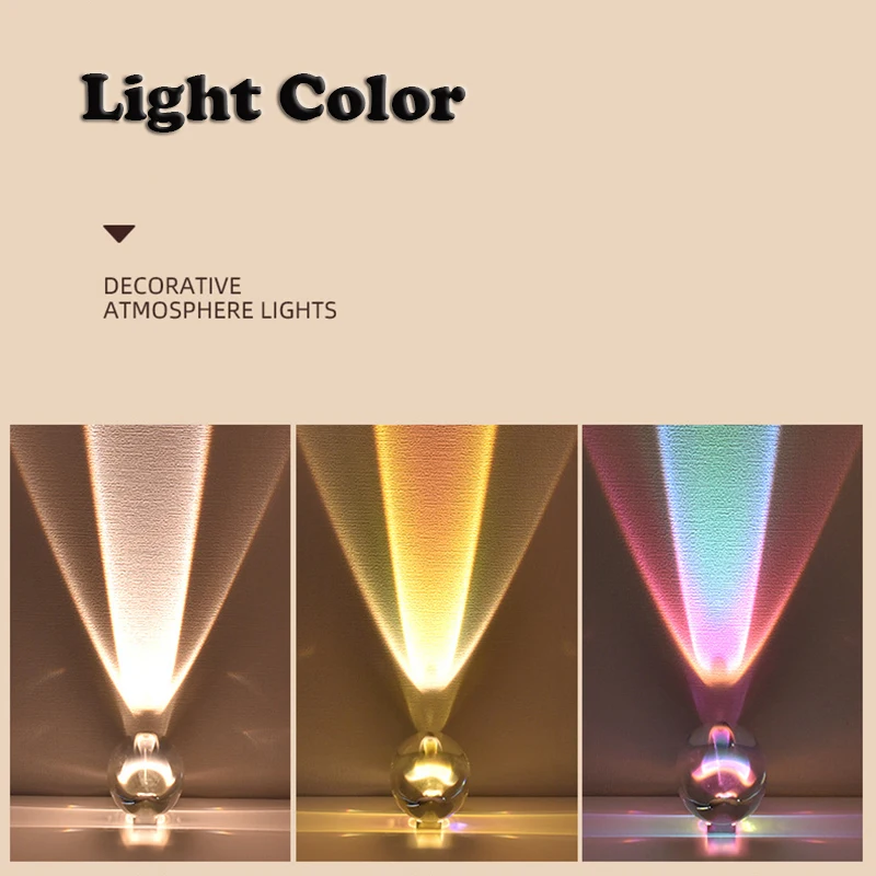 Lampu meja Led desainer Italia - Sunset Lamp Projection ulasan dan harga