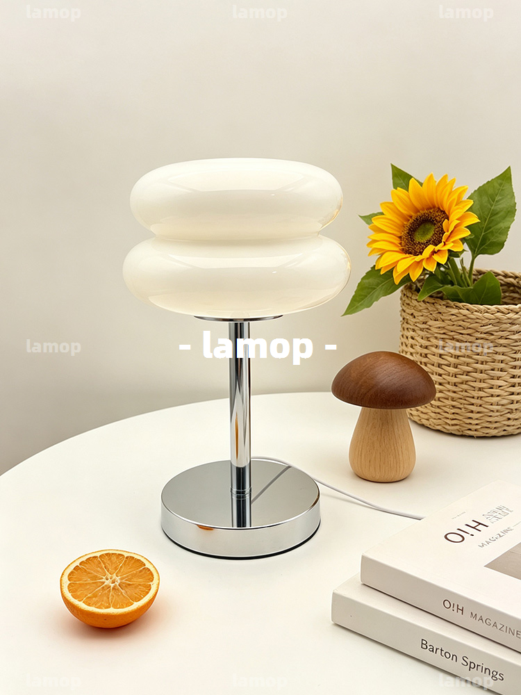 Lampu Meja Bauhaus Cream-Globe - Lighting Table Decor ulasan dan harga