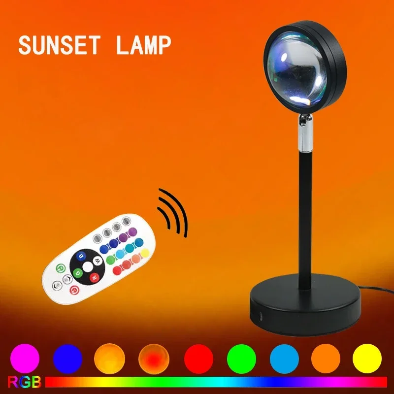 Lampu Suasana Matahari Terbena - Sunset Lamp Projection ulasan dan harga