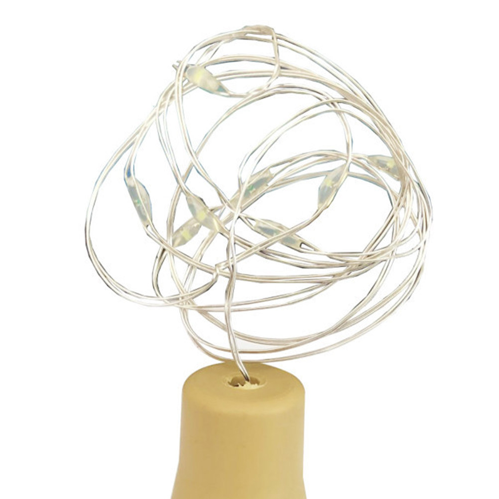 6 Buah Lampu Hias Bentuk Gabus - Decor Lighting Cork ulasan dan harga