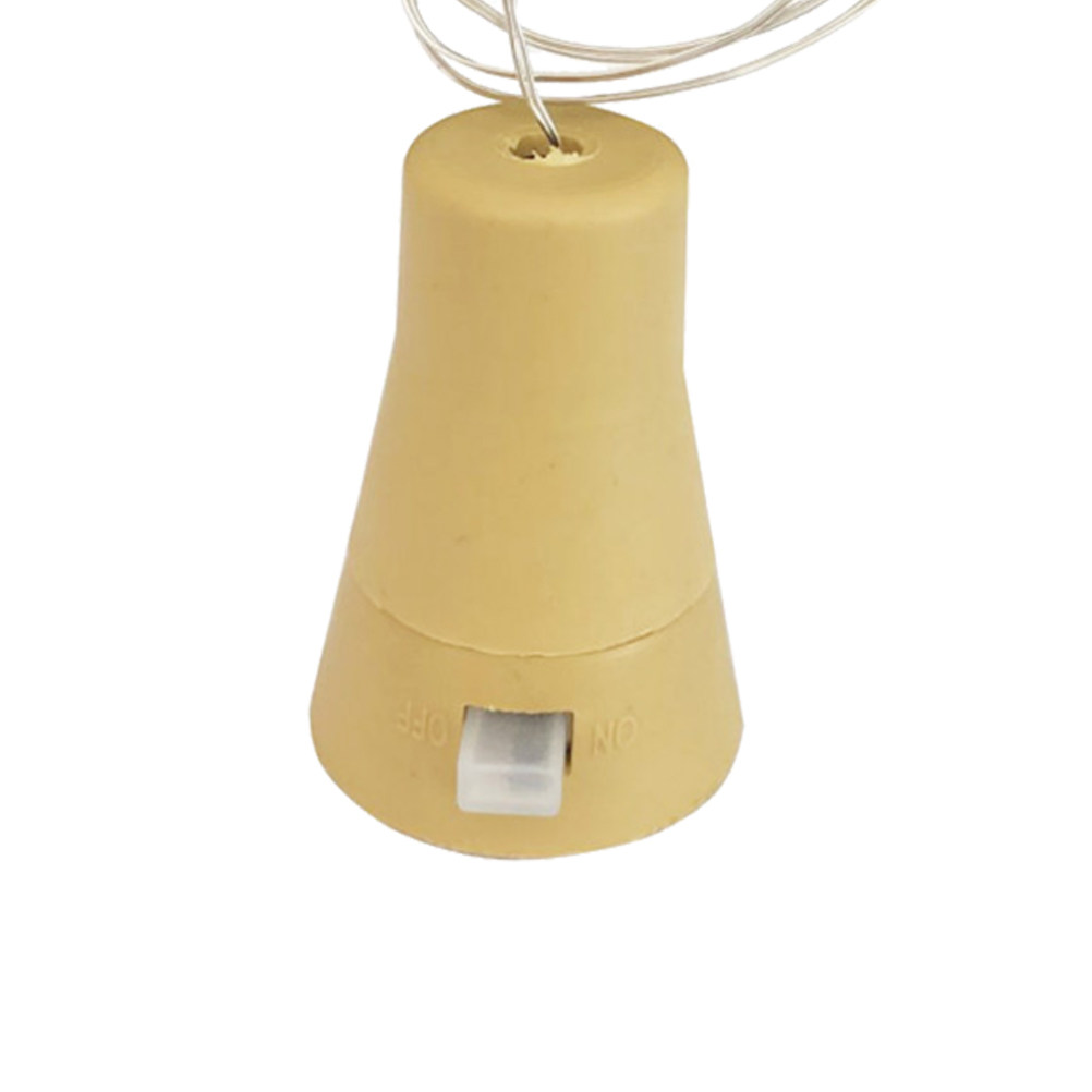 6 Buah Lampu Hias Bentuk Gabus - Decor Lighting Cork ulasan dan harga