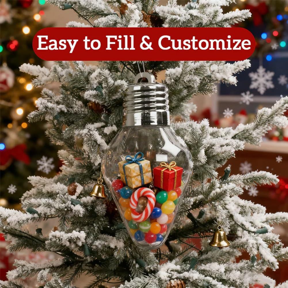 Lampu Natal Bentuk Bola Plasti - Home Decor Lighting Tree ulasan dan harga