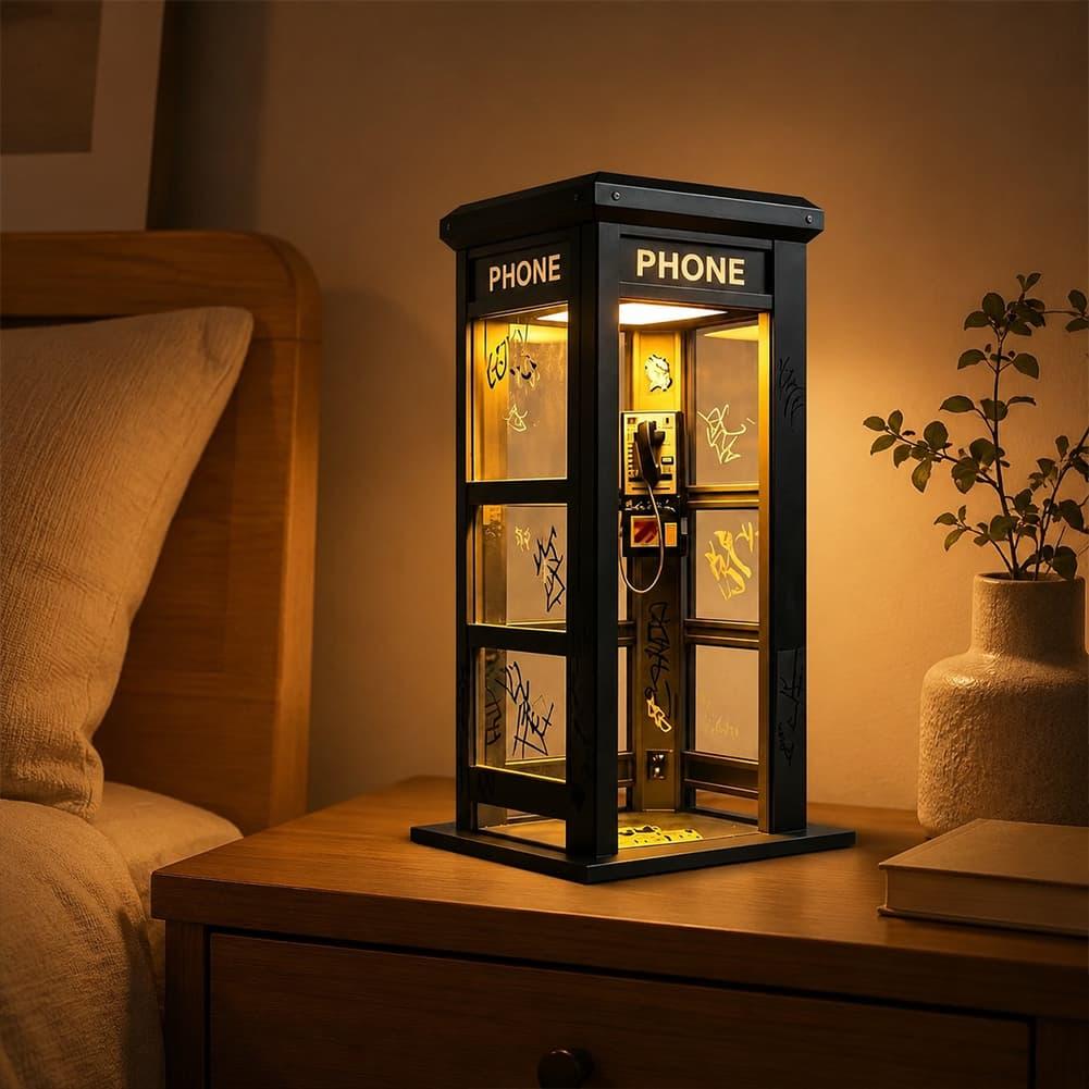 Lampu Meja Telepon Retro Graff - Lighting Table Decor ulasan dan harga