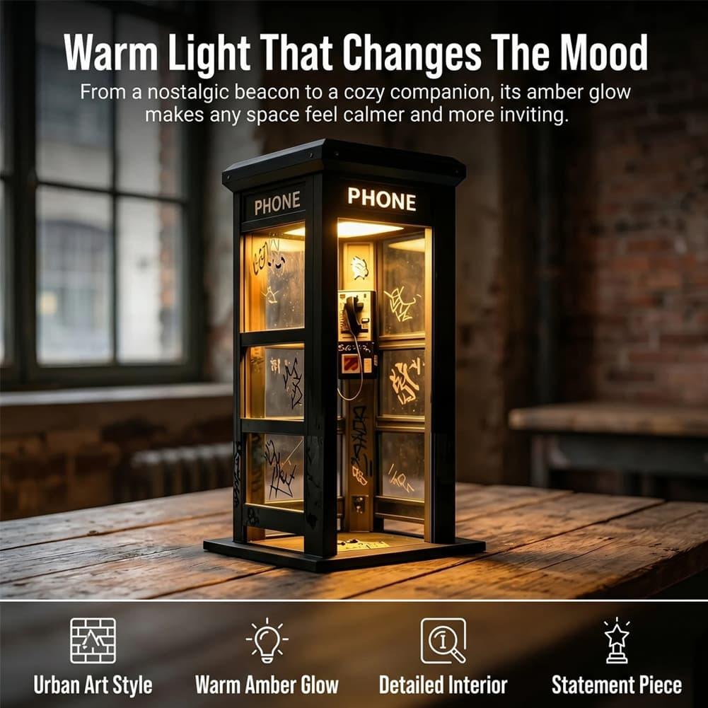 Lampu Meja Telepon Retro Graff - Lighting Table Decor ulasan dan harga