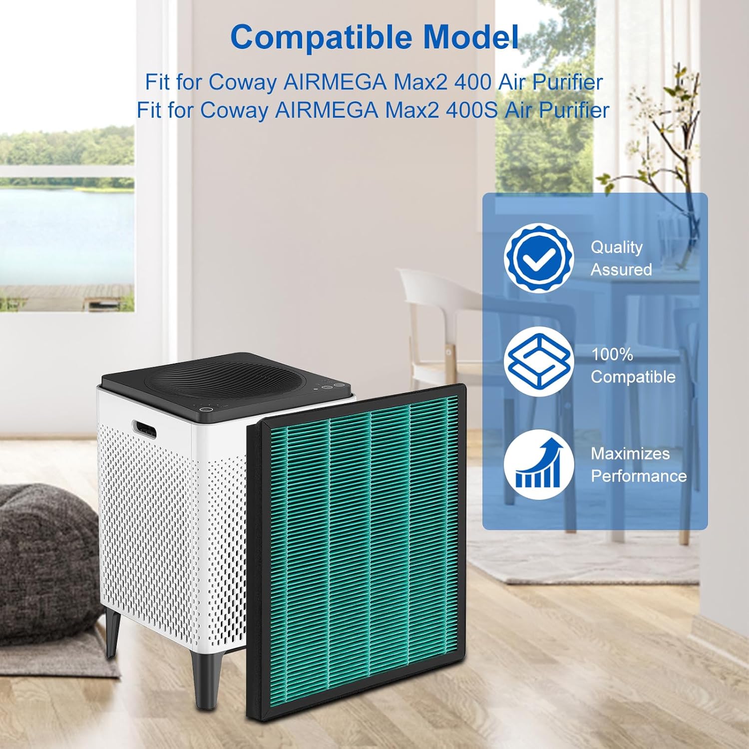 Set Filter Pengganti 400/400S  - Coway Air Purifier Airmega 400 ulasan dan harga
