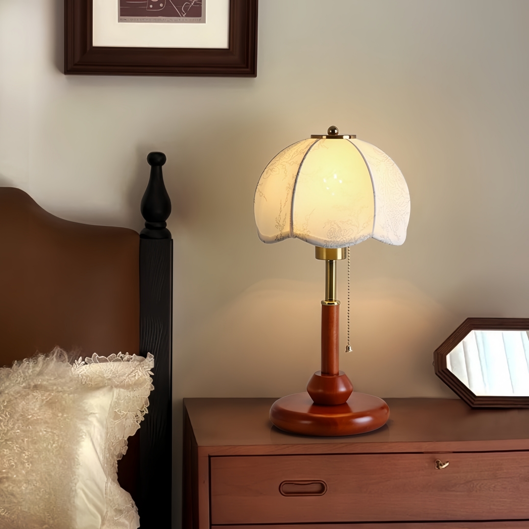 Lampu Meja Vintage Berbentuk K - Lighting Table Decor ulasan dan harga