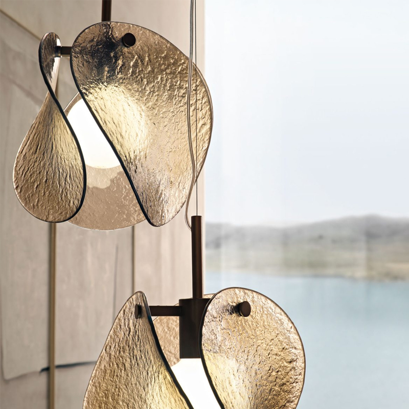 Lampu Gantung LED Kaca Kreatif - Lighting Metal Wall Decor ulasan dan harga