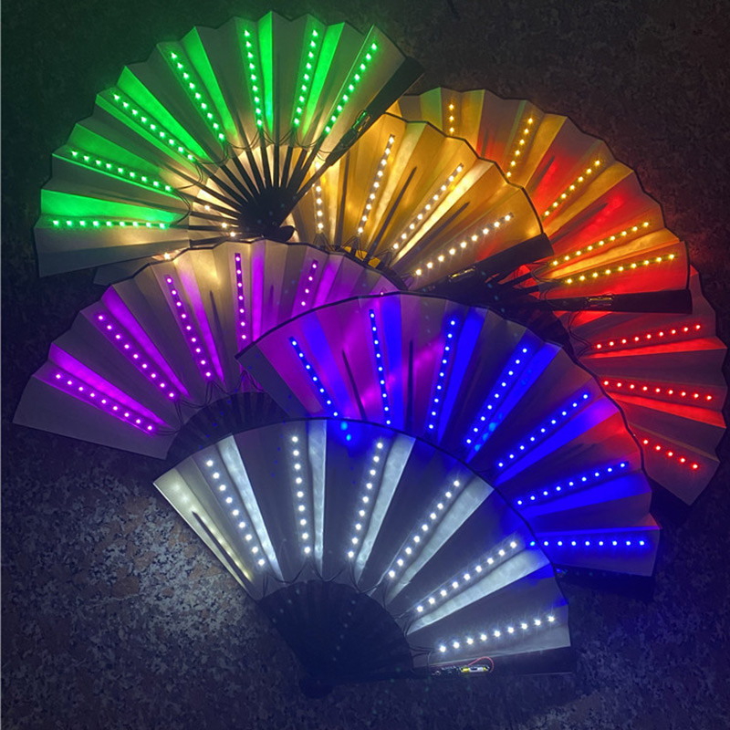 Kipas Tangan Lipat dengan Lamp - Decor Lighting Fans ulasan dan harga