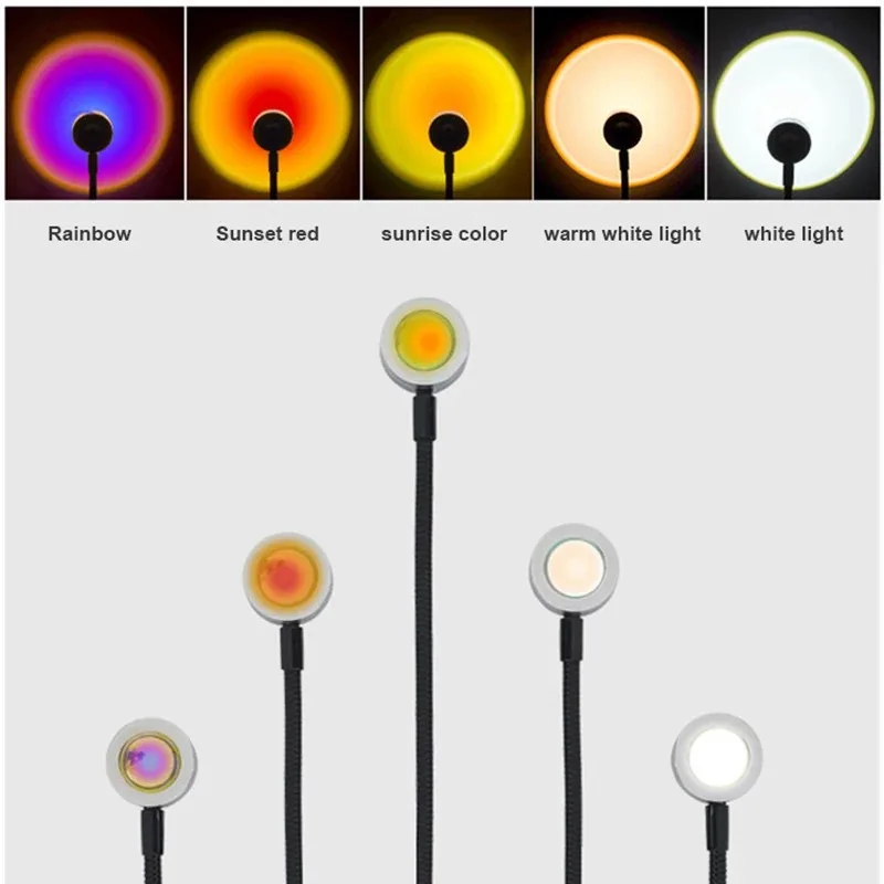 Lampu Proyeksi USB Suasana Pel - Sunset Lamp Projection ulasan dan harga