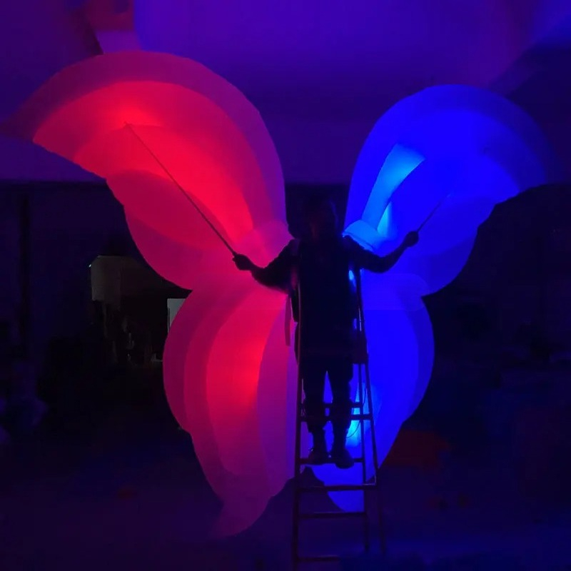 Kostum Bunga Tiup Putih Mewah  - Decor Lighting The Parade ulasan dan harga