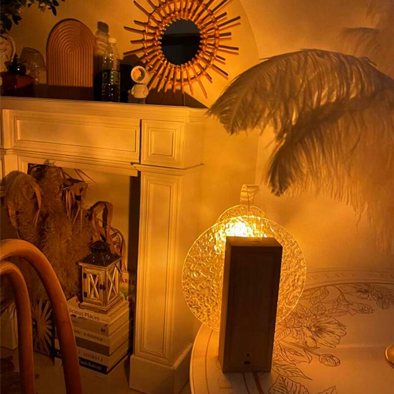 Upgrade Lampu Suasana Berputar - Sunset Lamp Projection ulasan dan harga