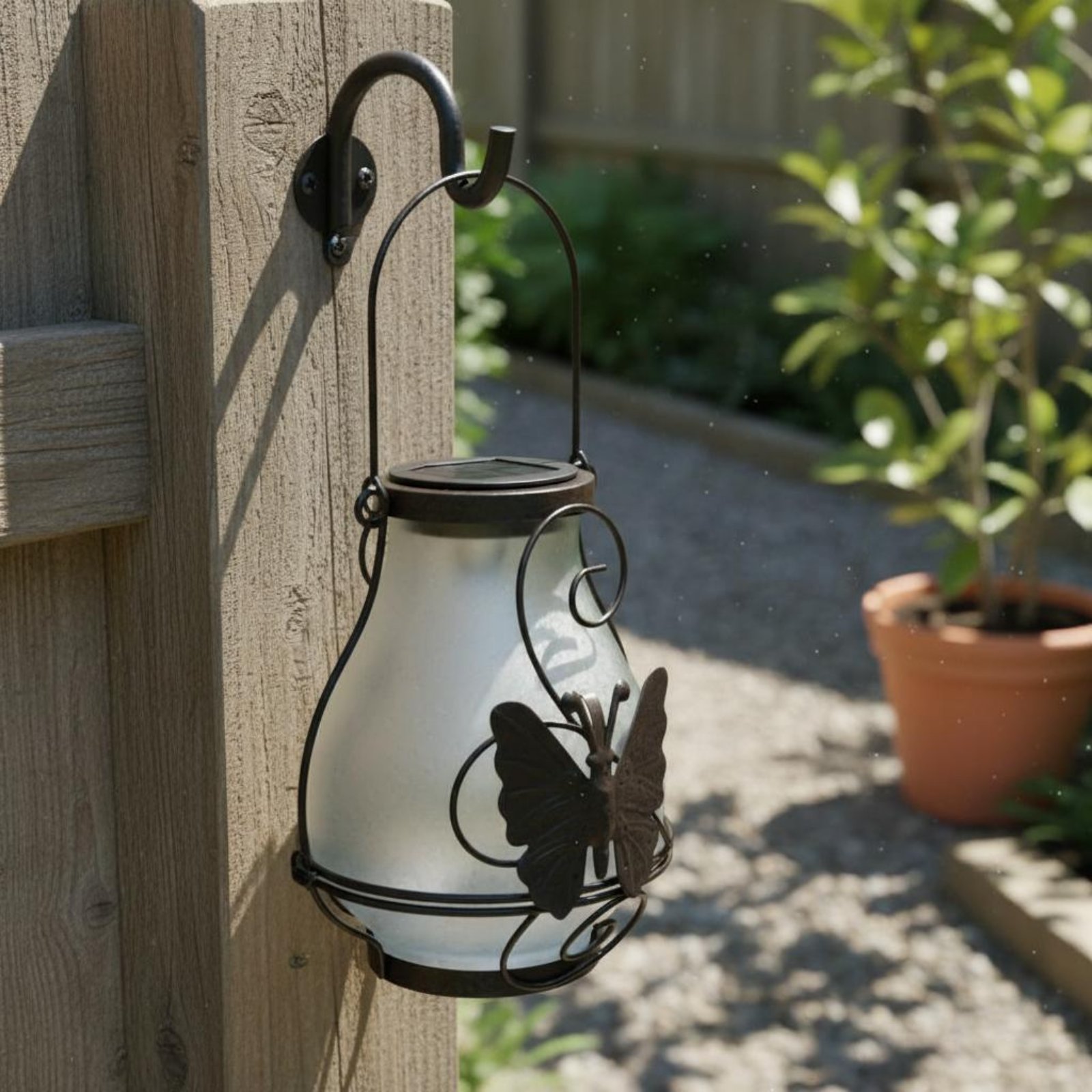 Lentera Kupu-kupu Tenaga Surya - Garden Lighting Decor ulasan dan harga
