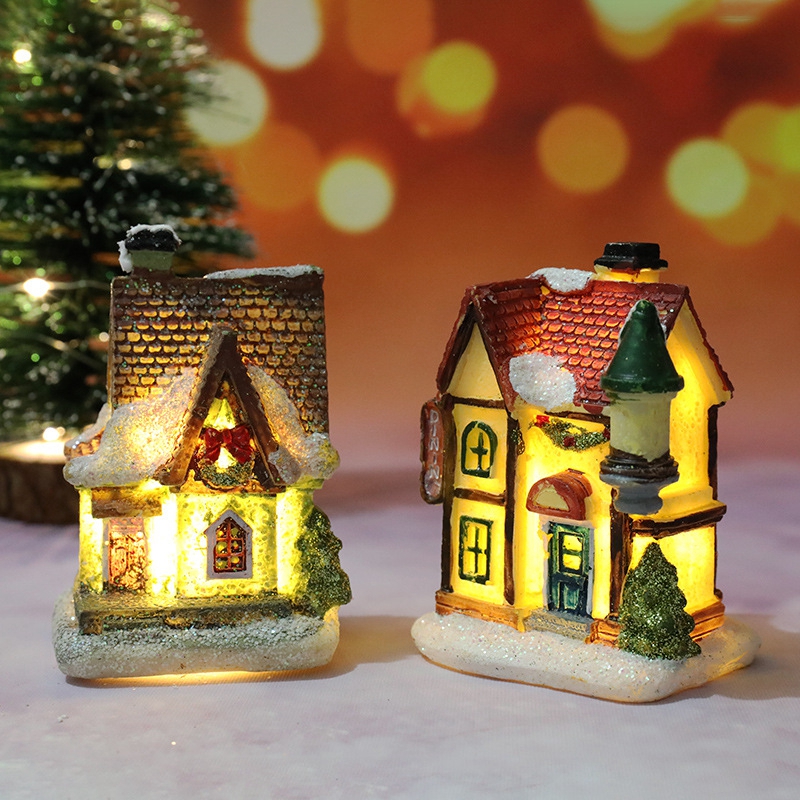 Lampu Malam Rumah Natal Berten - Decor Lighting The Parade ulasan dan harga