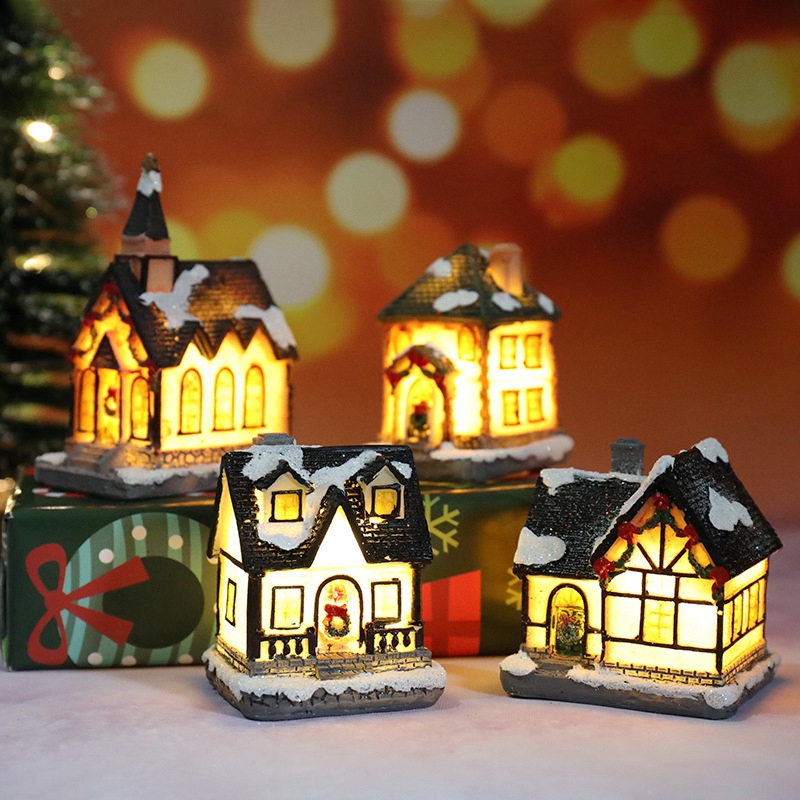 Lampu Malam Rumah Natal Berten - Decor Lighting The Parade ulasan dan harga