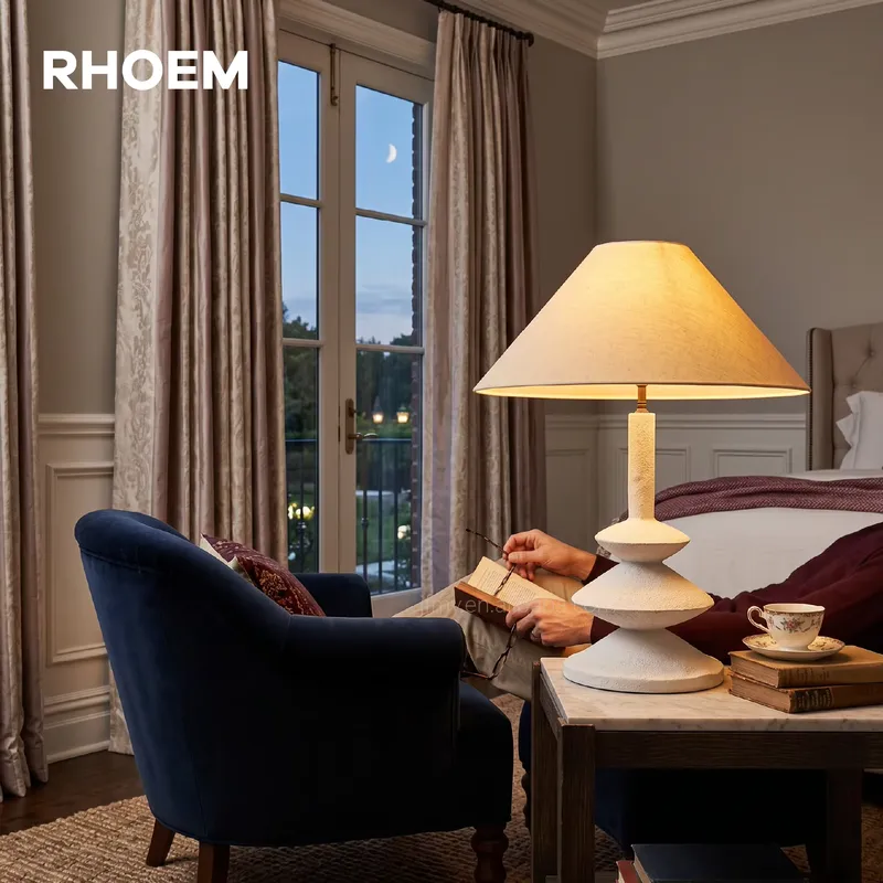 RHOEM Lampu Meja Pesaro untuk  - Lighting Table Decor ulasan dan harga