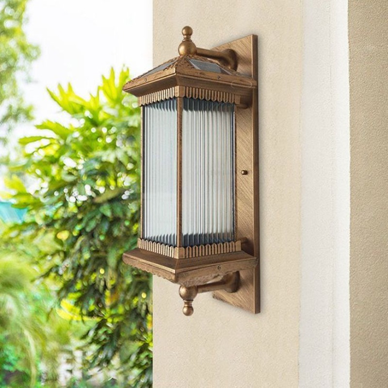 Lampu Dinding LED Tenaga Surya - Lighting Metal Wall Decor ulasan dan harga
