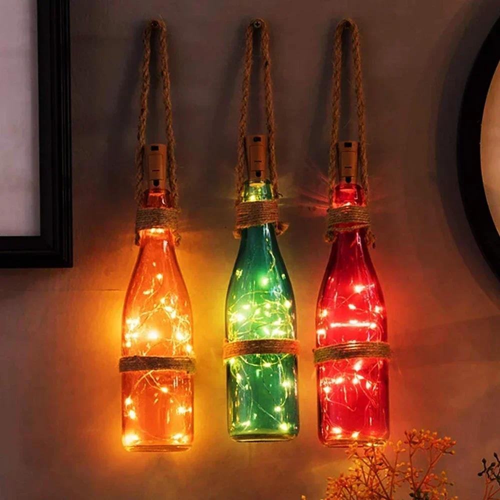 Lampu botol anggur LED dengan  - Decor Lighting Cork ulasan dan harga