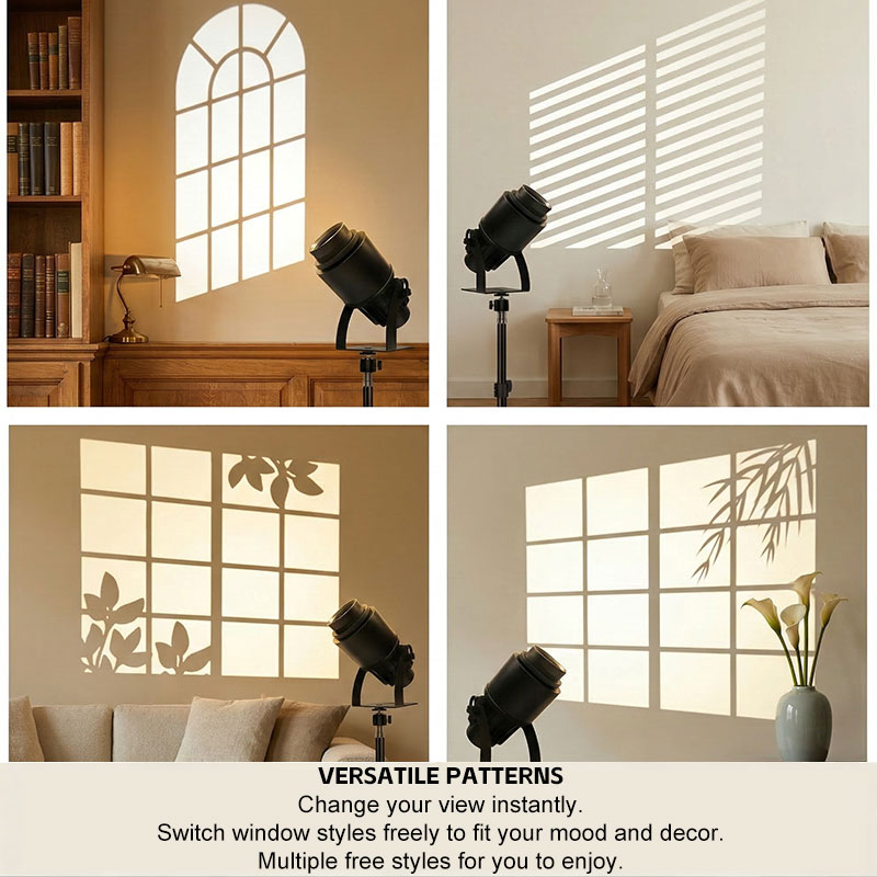 Lampu Proyeksi Jendela Virtual - Sunset Lamp Projection ulasan dan harga