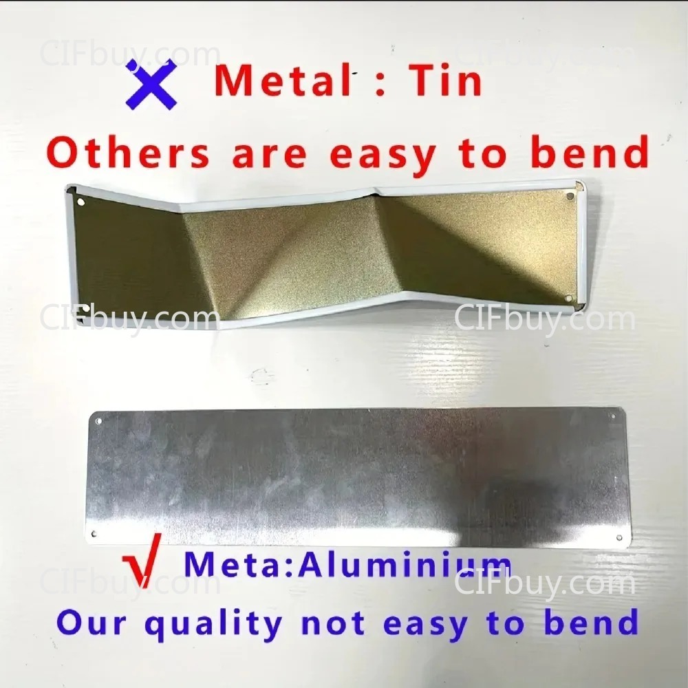 [2D Datar] Plakat Logam Vintag - Lighting Metal Wall Decor ulasan dan harga