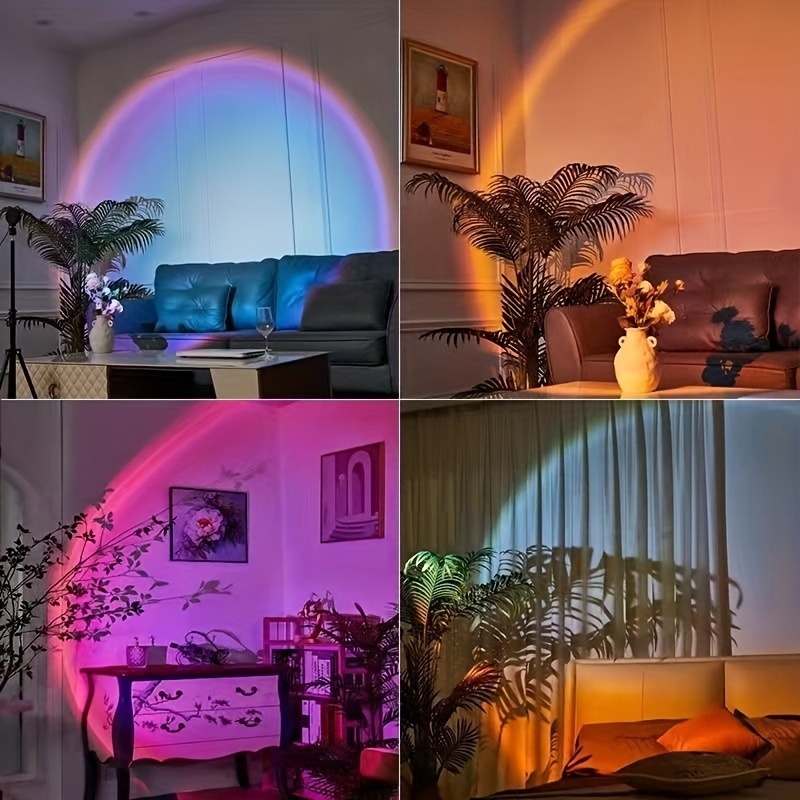 1 Buah Lampu Proyeksi Matahari - Sunset Lamp Projection ulasan dan harga