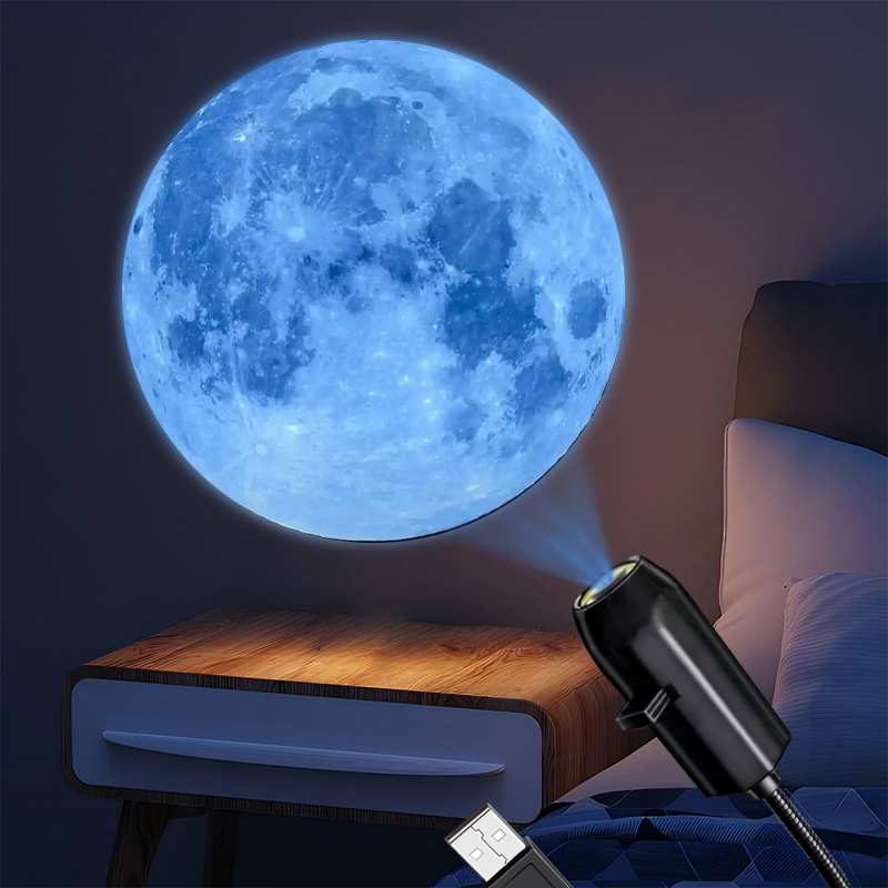 Lampu Proyektor Galaksi USB La - Sunset Lamp Projection ulasan dan harga