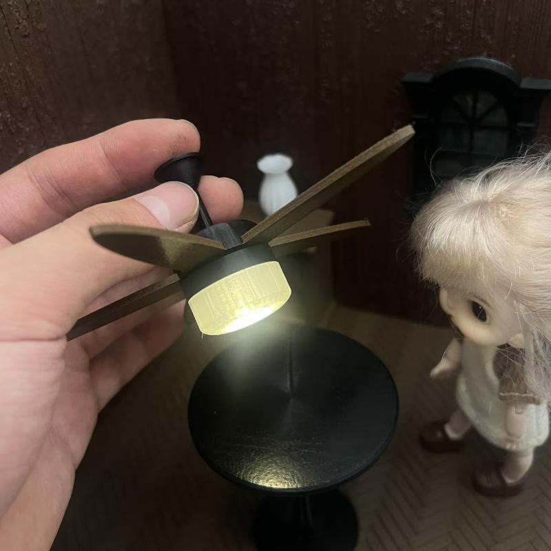 // Kipas Angin Miniatur Vintag - Decor Lighting Fans ulasan dan harga