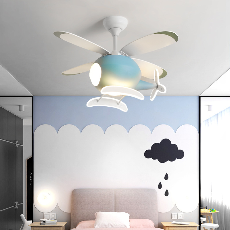 Lampu Kipas Pesawat Kartun Kre - Decor Lighting Fans ulasan dan harga