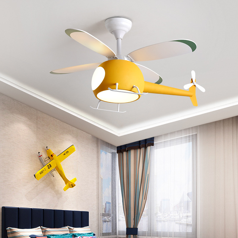 Lampu Kipas Pesawat Kartun Kre - Decor Lighting Fans ulasan dan harga