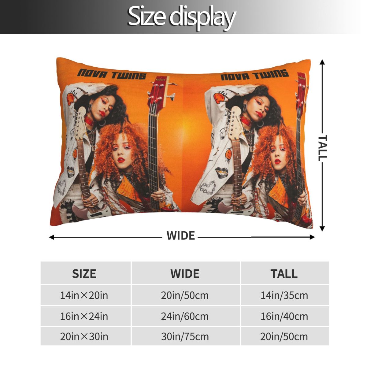 Nova Twins Sarung Bantal Perse - Nova Decor & Lighting Julestjerne ulasan dan harga