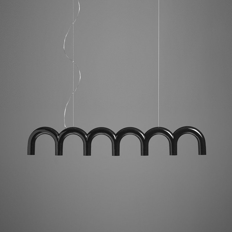 Lampu Gantung LED Bentuk U unt - Lighting Metal Wall Decor ulasan dan harga