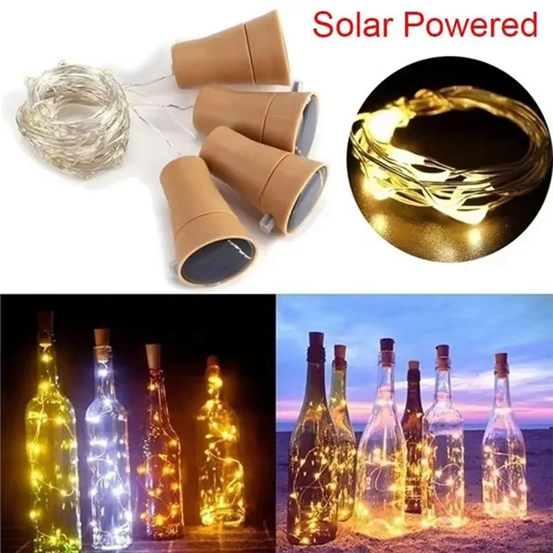 AT02-Set 10 Lampu Peri LED Ten - Decor Lighting Cork ulasan dan harga