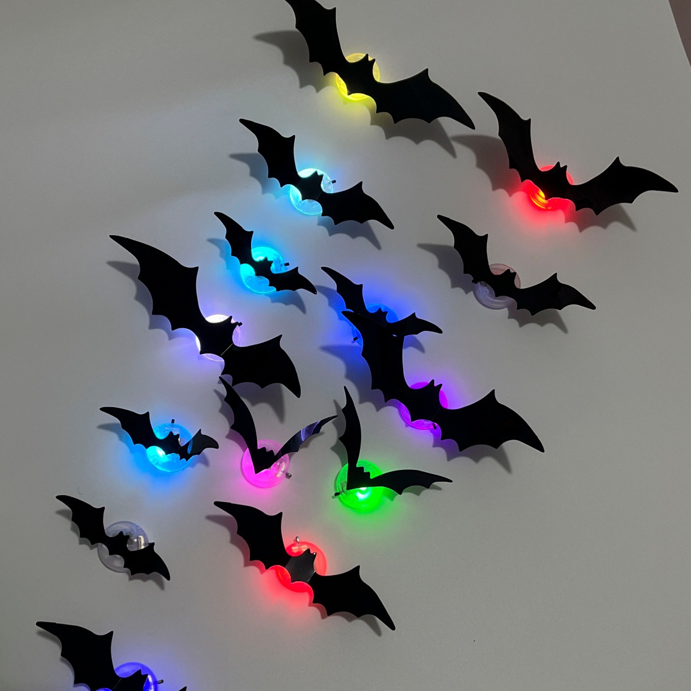 Stiker Dinding LED Kelelawar 3 - Lighting Home Decor Products ulasan dan harga