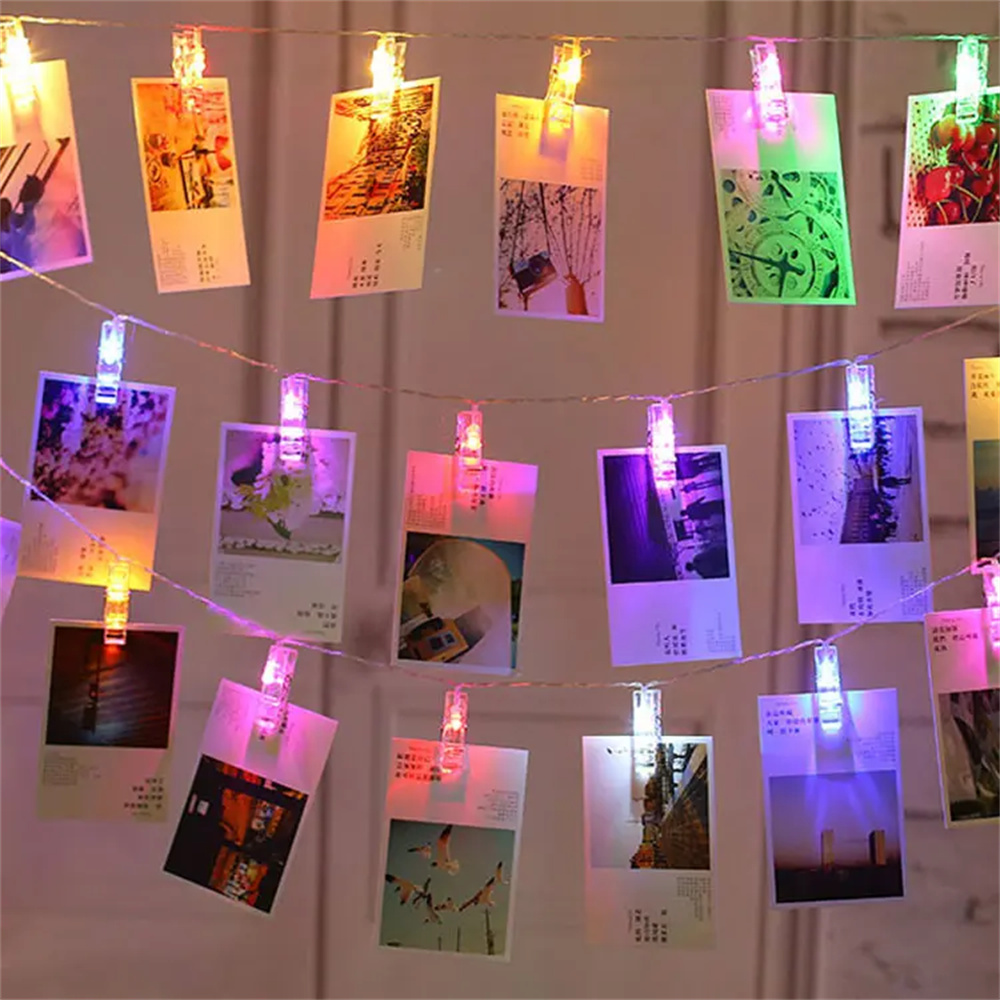 Lampu Peri LED 3M dengan Klip  - Lighting Room Decor Photo ulasan dan harga