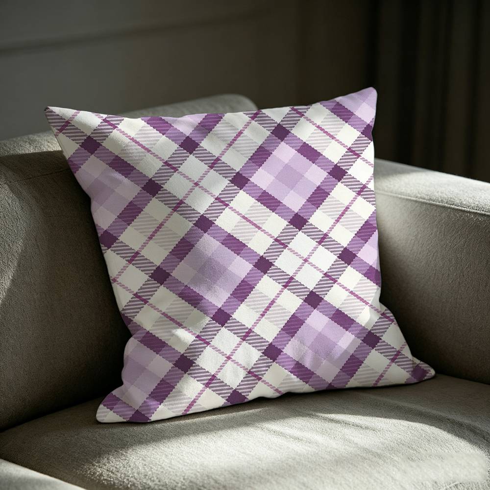 Sarung Bantal Sofa Kotak Motif - Nova Decor & Lighting Julestjerne ulasan dan harga