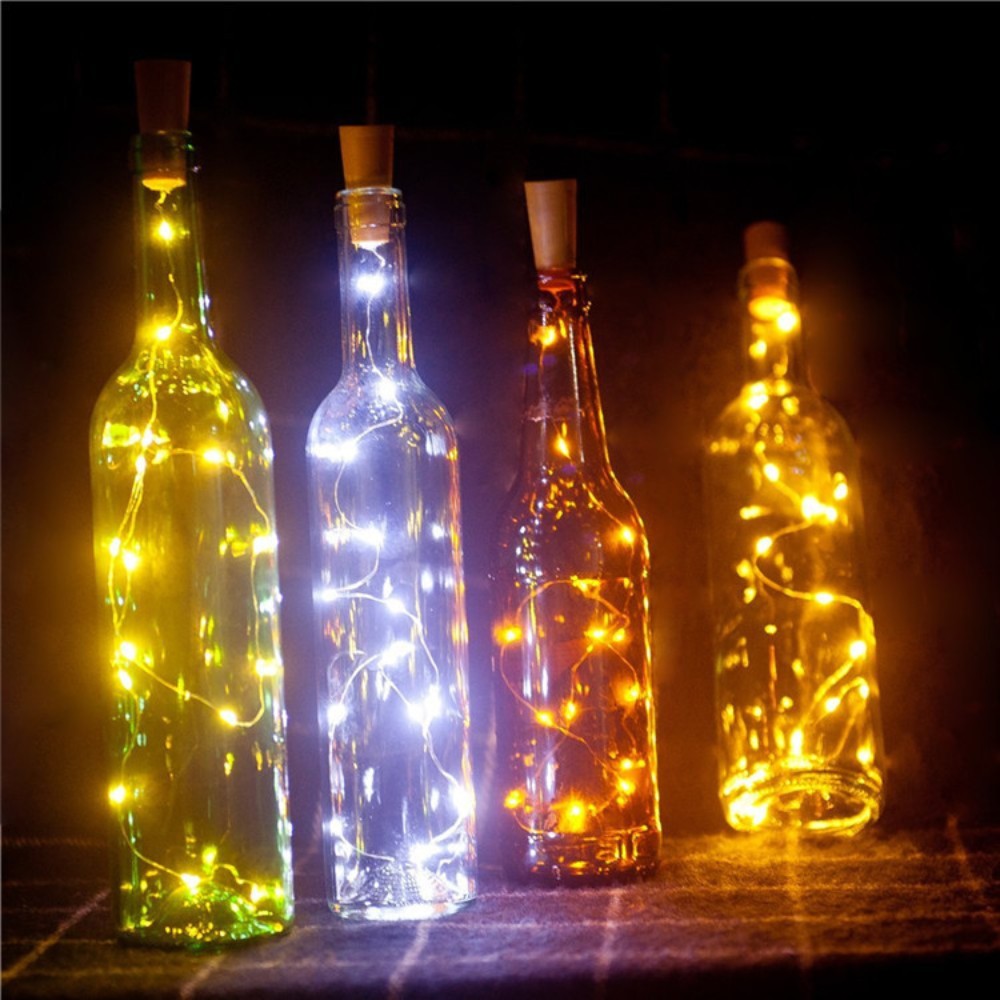 Bar LED Botol Anggur Gabus 2M  - Decor Lighting Cork ulasan dan harga