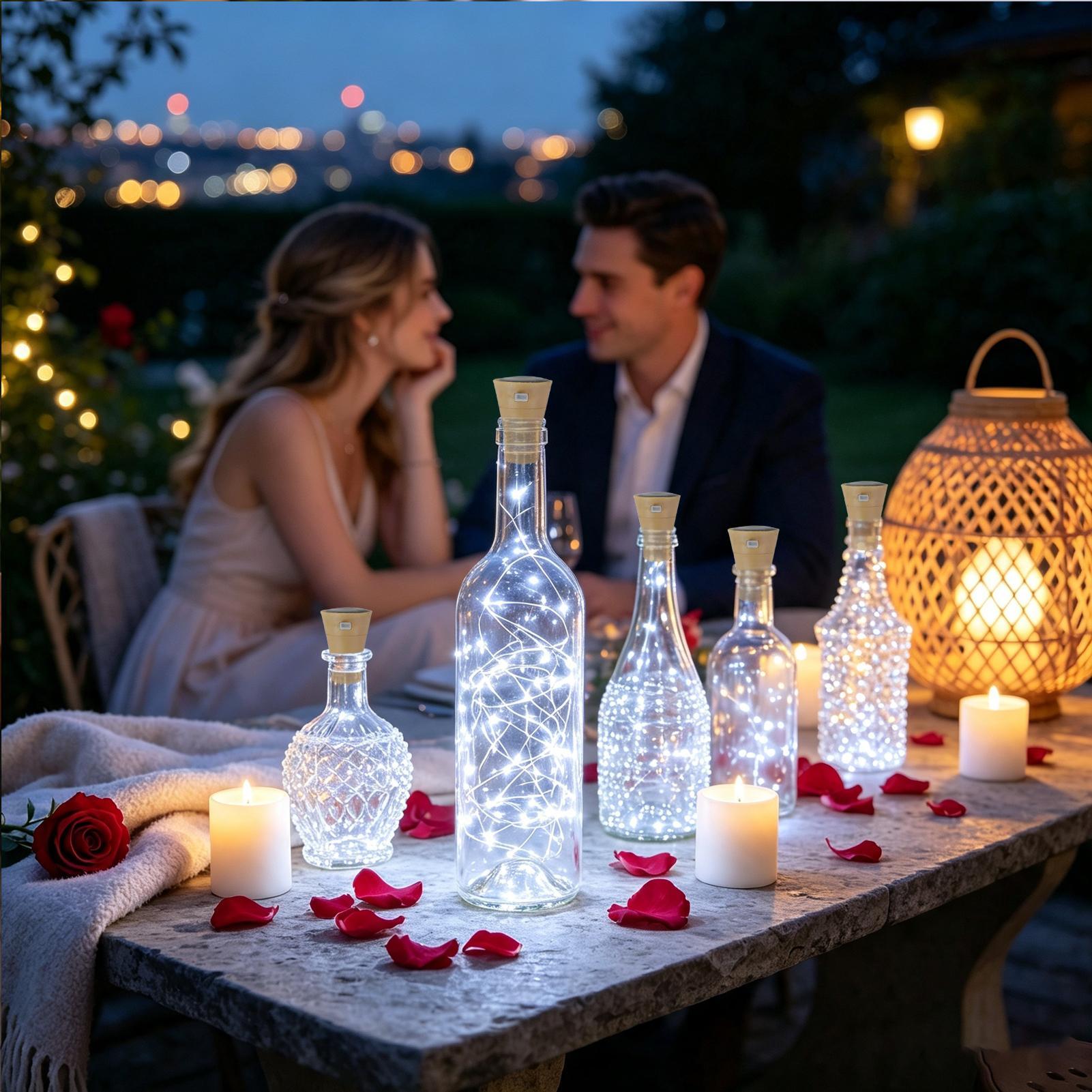 Lampu Botol Anggur dengan Gabu - Decor Lighting Cork ulasan dan harga