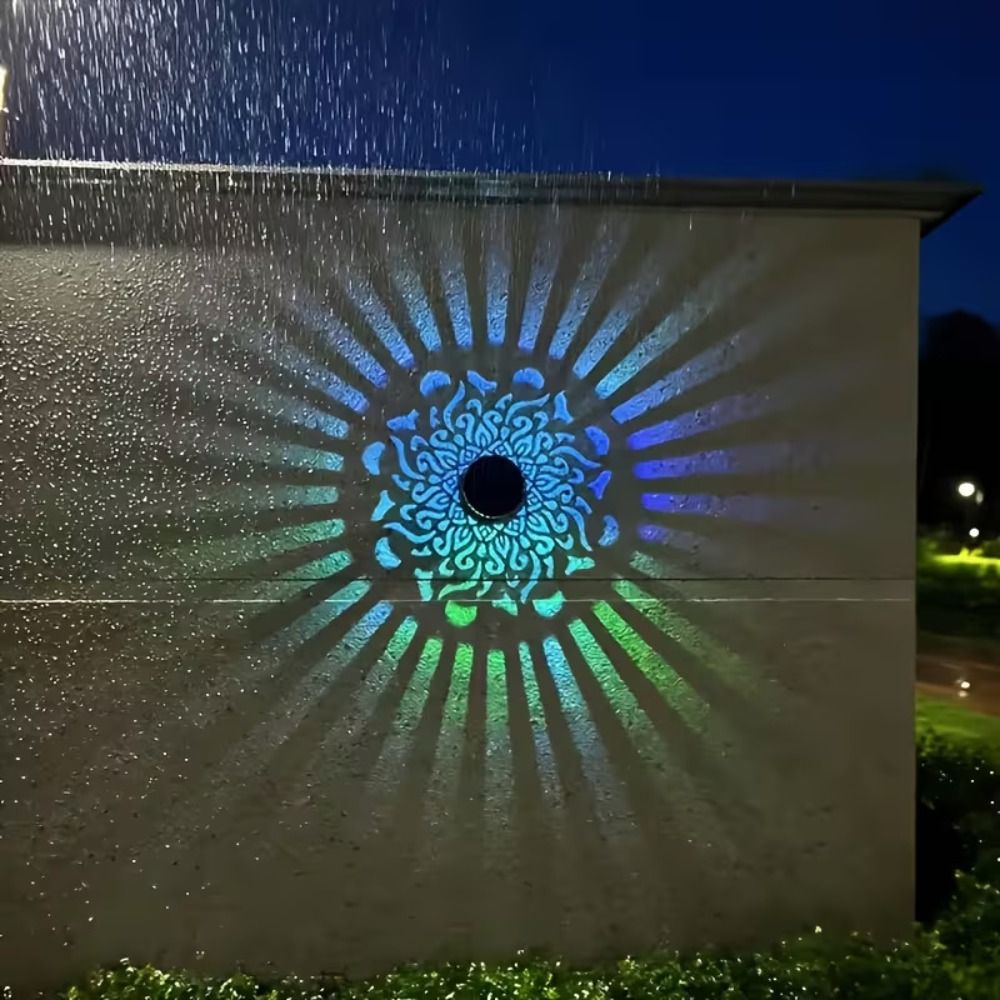 Lampu Dinding Tenaga Surya Man - Lighting Metal Wall Decor ulasan dan harga
