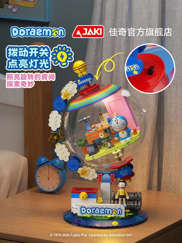 JAKI Doraemon Licensed Globe B - Lighting Decor Ideas ulasan dan harga