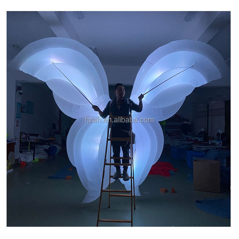 Kostum Bunga Tiup Putih Mewah  - Decor Lighting The Parade ulasan dan harga