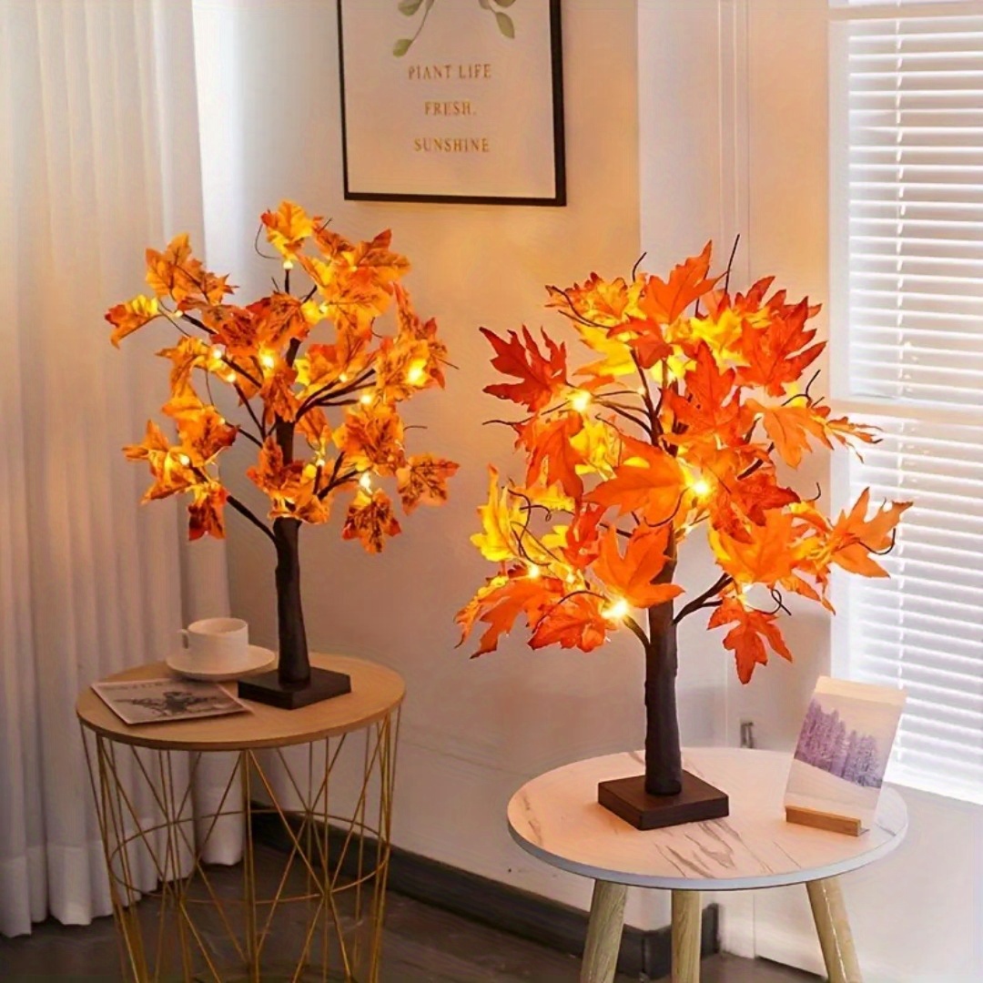 Pohon Maple Berlampu 24 Inci u - Home Decor Lighting Tree ulasan dan harga